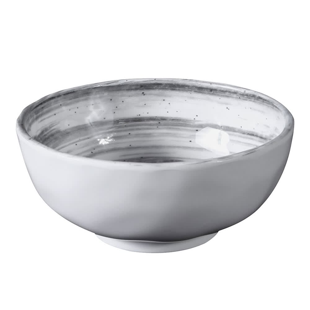 Elite Global Solutions 14 oz Round Melamine Bowl, Black (D4238R-BD)