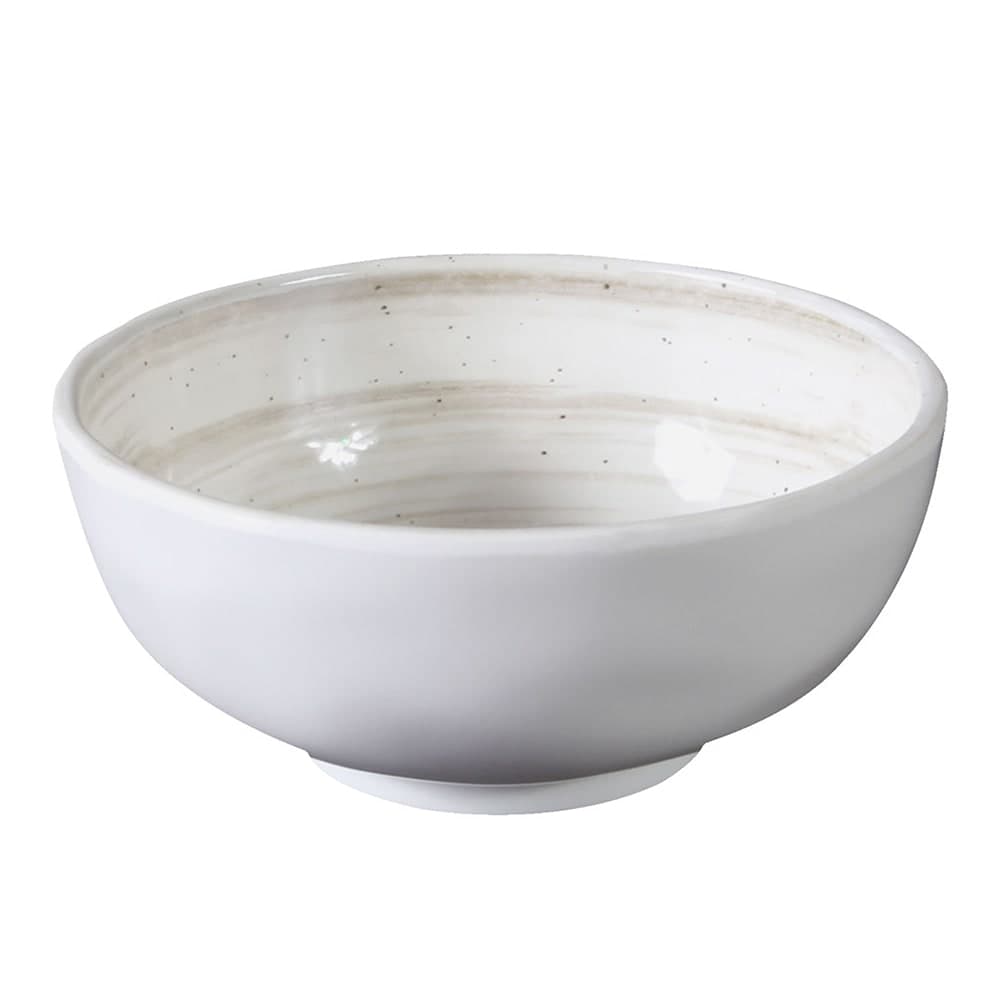 Elite Global Solutions 14 oz Round Melamine Bowl, Taupe (D4238R-TD)