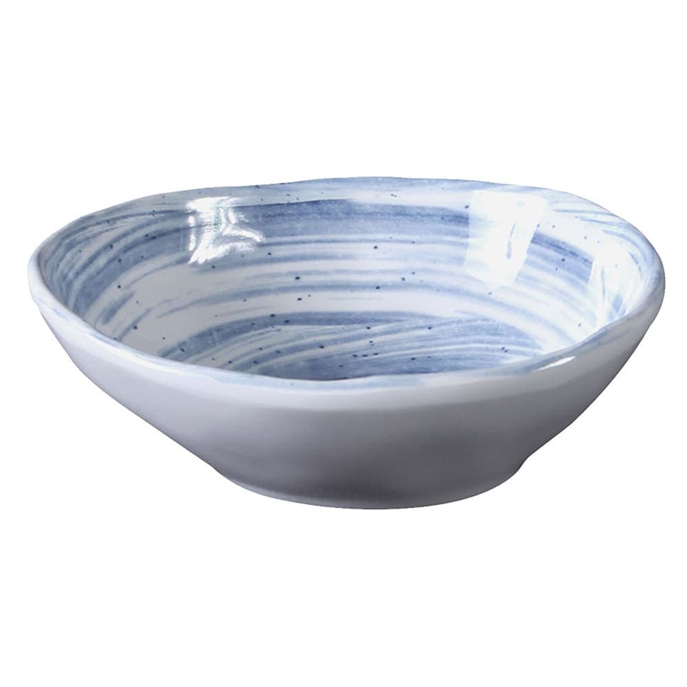 Elite Global Solutions 5 oz Oval Melamine Bowl, Navy (D431OV-ND)
