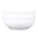 Elite Global Solutions 18 oz Round Melamine Bowl, White (D512B-W) thumbnail 6