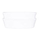 Elite Global Solutions 6 oz. Oval, Merced Baker - Melamine, White (D54OV-W) thumbnail 6