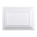 Elite Global Solutions Rectangular Melamine Salad Plate - 7" x 5 1/2", White (D557RC-W) thumbnail 3