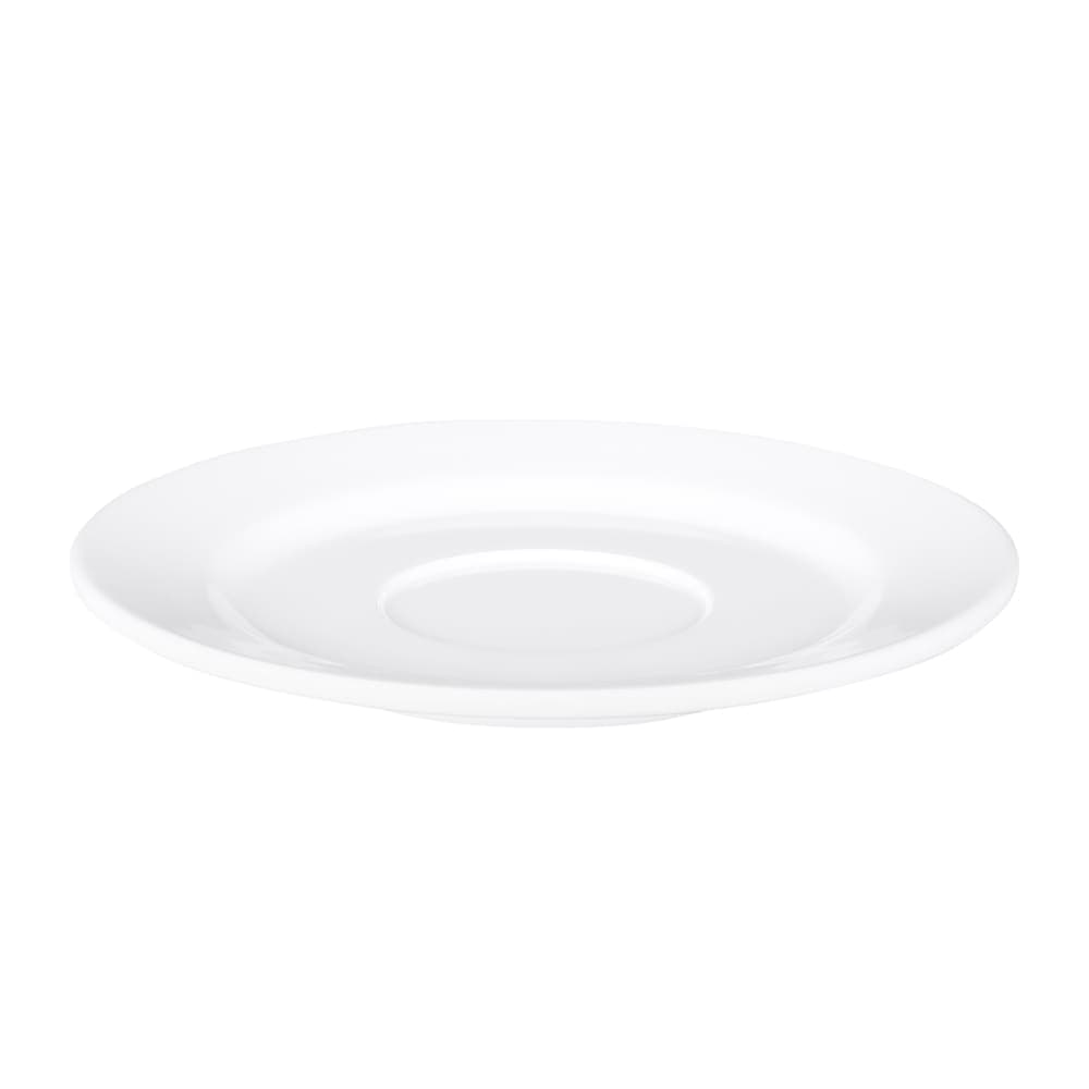 Elite Global Solutions 5 3/4" Round Melamine Saucer, White (D60-W)
