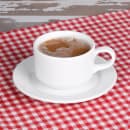 Elite Global Solutions 5 3/4" Round Melamine Saucer, White (D60-W) thumbnail 7