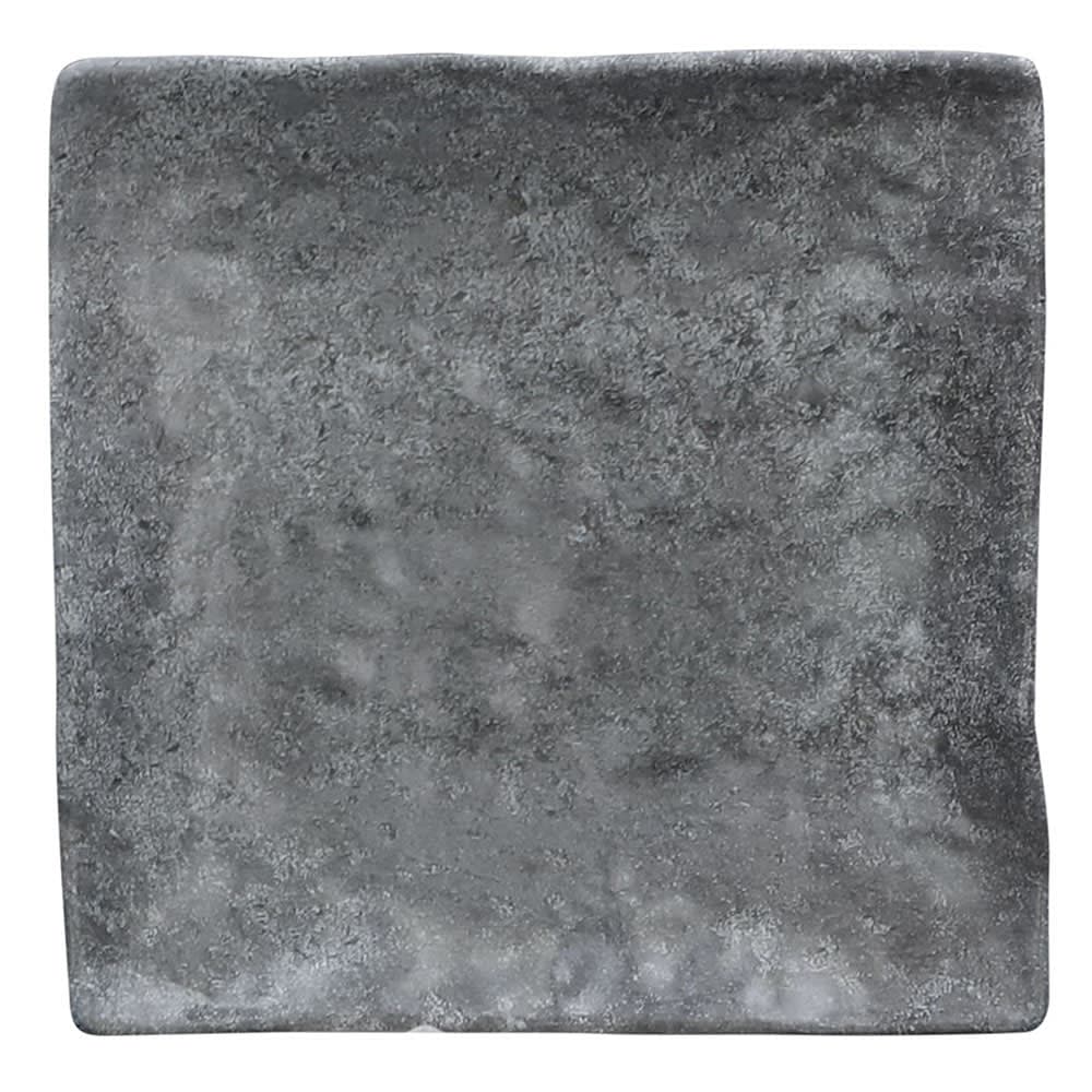 Elite Global Solutions 6" Square Melamine Dessert Plate, Coal (D6118SQ-CO)