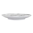 Elite Global Solutions 6 1/8" Round Melamine Dessert Plate, Black (D61R-BD) thumbnail 2