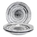 Elite Global Solutions 6 1/8" Round Melamine Dessert Plate, Black (D61R-BD) thumbnail 5