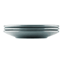 Elite Global Solutions 6 3/8" Round Melamine Dessert Plate, Abyss (D638RR-ABY) thumbnail 5