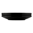 Elite Global Solutions 6 3/8" Round Melamine Dessert Plate, Black (D638RR-B) thumbnail 5