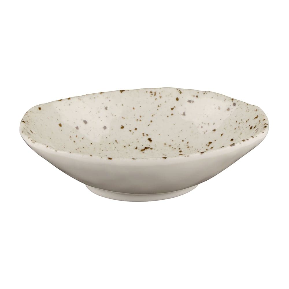 Elite Global Solutions 11 oz Oval Melamine Bowl, Chocolate Chip (D641OV-CC)