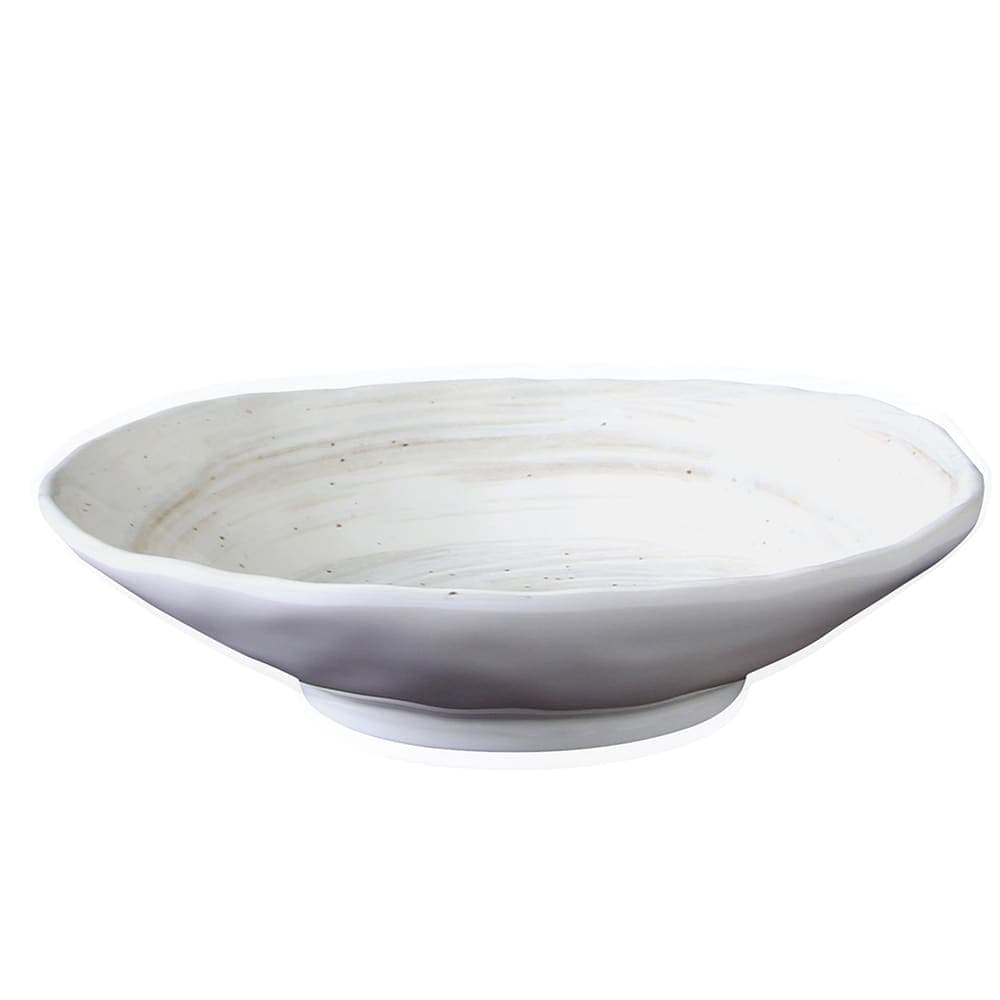 Elite Global Solutions 11 oz Oval Melamine Bowl, Taupe (D641OV-TD)