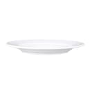 Elite Global Solutions 6 1/2" Round Melamine Saucer, White (D658-W) thumbnail 3