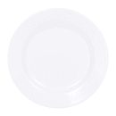 Elite Global Solutions 6 1/2" Round Melamine Saucer, White (D659-W) thumbnail 2
