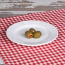 Elite Global Solutions 6 1/2" Round Melamine Saucer, White (D659-W) thumbnail 7