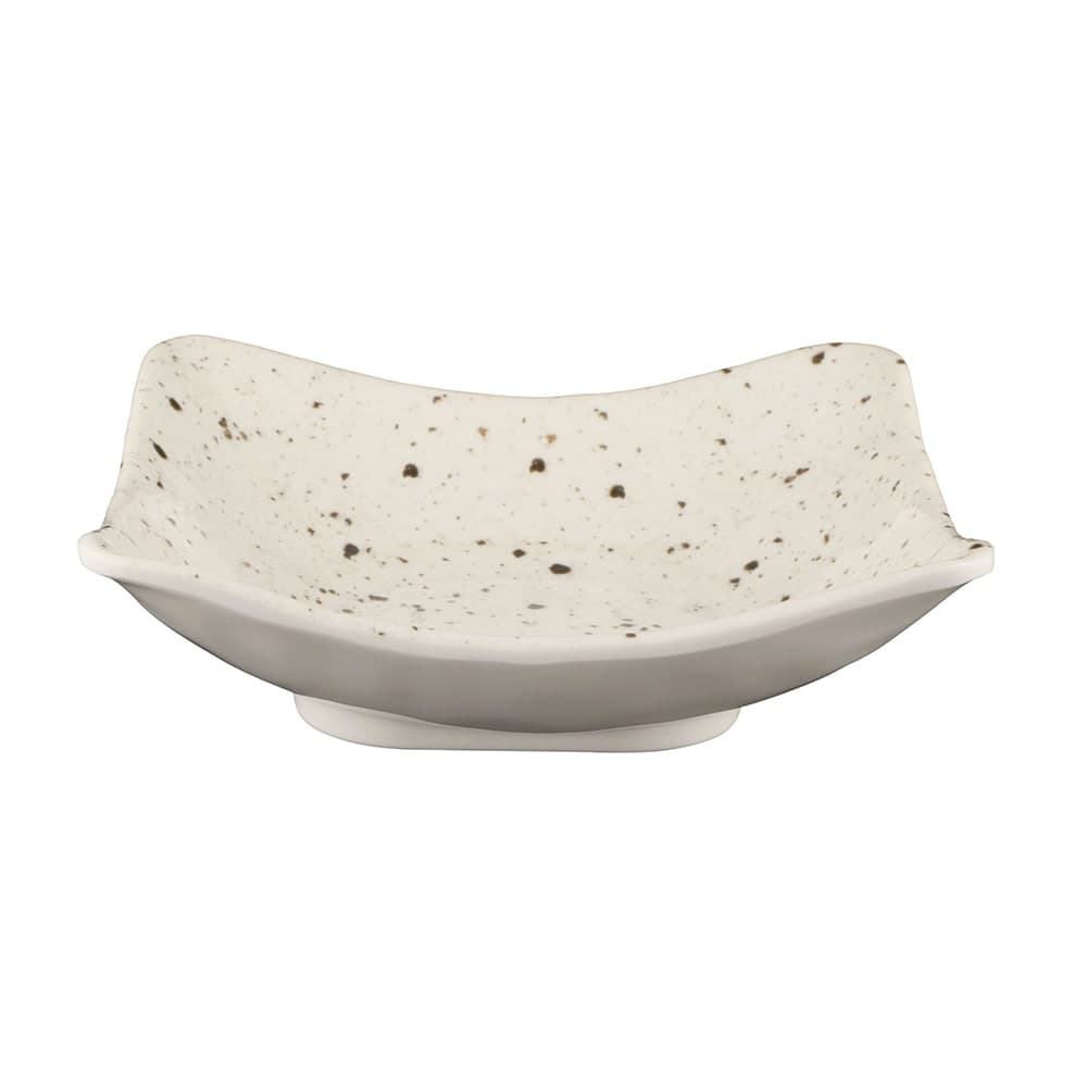 Elite Global Solutions 22 oz Square Melamine Bowl, Chocolate Chip (D712SQ-CC)