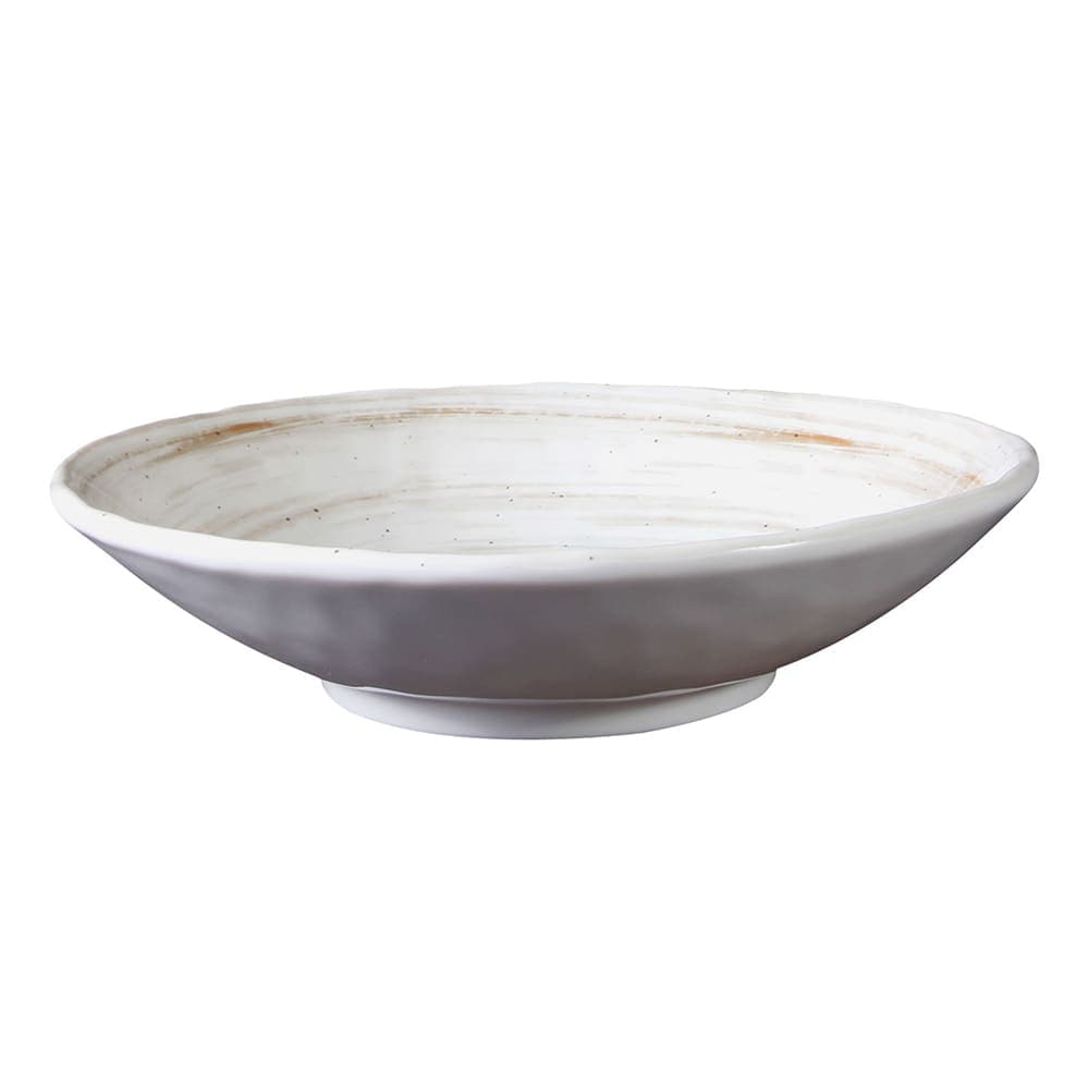 Elite Global Solutions 18 oz Round Melamine Bowl, Taupe (D7134R-TD)