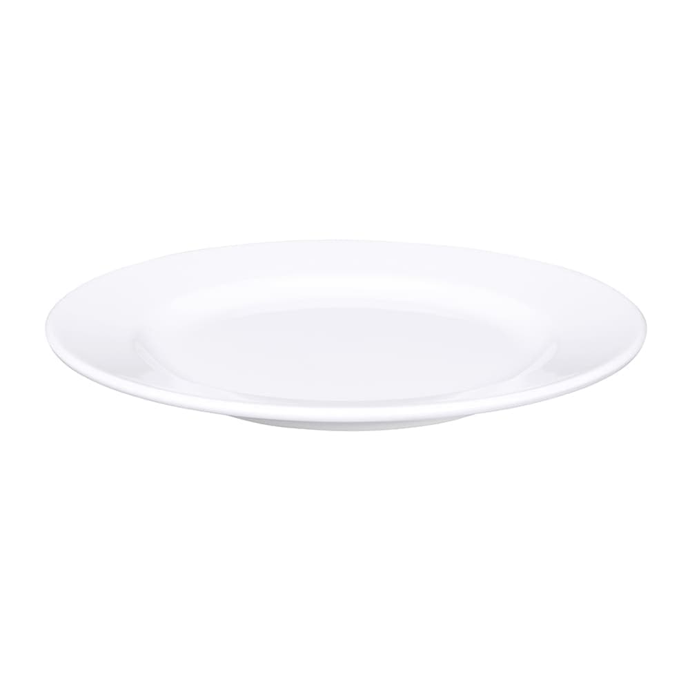 Elite Global Solutions 7 1/2" Round Melamine Salad Plate, White (D736-W)