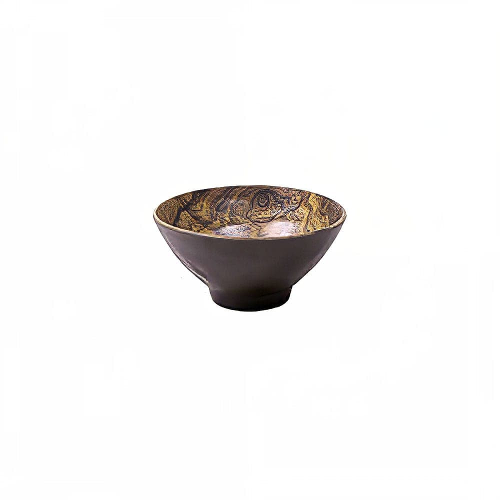 Elite Global Solutions 37 oz Round Melamine Sequoia Bowl (D73RB-SEQ)
