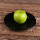 Elite Global Solutions 7 1/2" Round Melamine Salad Plate, Black (D750-B) thumbnail 5