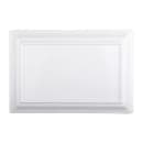 Elite Global Solutions Rectangular Melamine Dinner Plate - 11" x 7 1/2", White (D7511RC-W) thumbnail 7