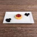 Elite Global Solutions Rectangular Melamine Dinner Plate - 11" x 7 1/2", White (D7511RC-W) thumbnail 9