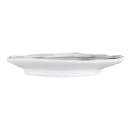Elite Global Solutions 7 3/4" x 5 5/8" Oval Melamine Salad Plate - Black (D751OV-BD) thumbnail 3