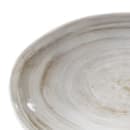 Elite Global Solutions 7 3/4" x 5 5/8" Oval Melamine Salad Plate - Taupe (D751OV-TD) thumbnail 4