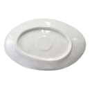 Elite Global Solutions 7 3/4" x 5 5/8" Oval Melamine Salad Plate - Taupe (D751OV-TD) thumbnail 5