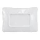 Elite Global Solutions Rectangular Melamine Salad Plate - 7 1/8" x 5 1/4", Black (D7525RC-BD) thumbnail 5