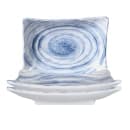 Elite Global Solutions Rectangular Melamine Salad Plate - 7 1/8" x 5 1/4", Navy (D7525RC-ND) thumbnail 6