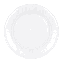 Elite Global Solutions 7 3/4" Round Melamine Salad Plate, White (D775PL-W) thumbnail 4