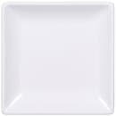 Elite Global Solutions 7" Square Melamine Salad Plate, White (D77SQ-W) thumbnail 2