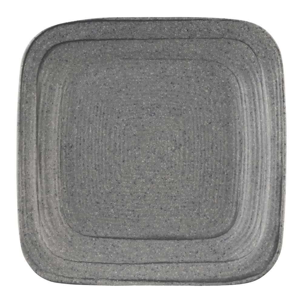 Elite Global Solutions 7" Square Melamine Salad Plate, Granite Stone (D7PLST-GSD)