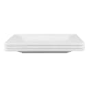Elite Global Solutions 7" Square Melamine Salad Plate, White (D7SQRR-W) thumbnail 4