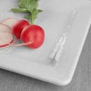 Elite Global Solutions 7" Square Melamine Salad Plate, White (D7SQRR-W) thumbnail 5