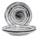 Elite Global Solutions 8 1/2" Round Melamine Salad Plate, Black (D8125R-BD) thumbnail 5