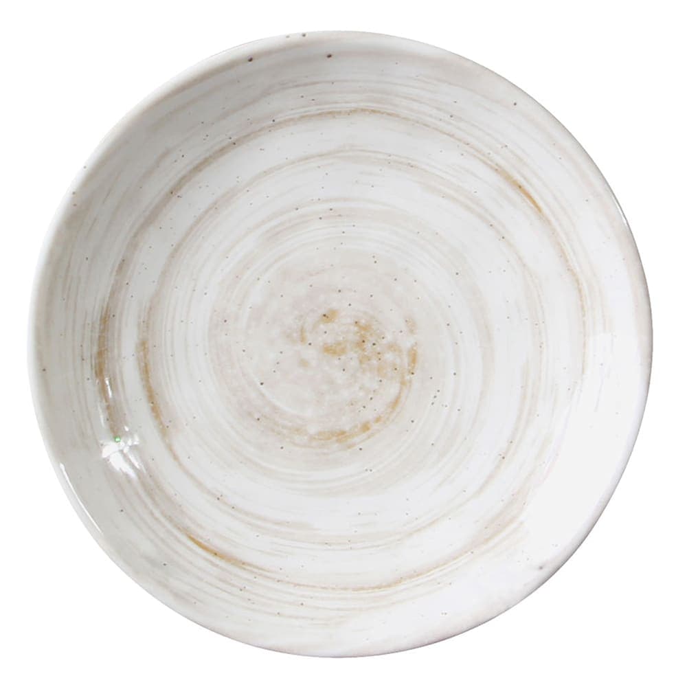 Elite Global Solutions 8 1/2" Round Melamine Salad Plate, Taupe (D8125R-TD)
