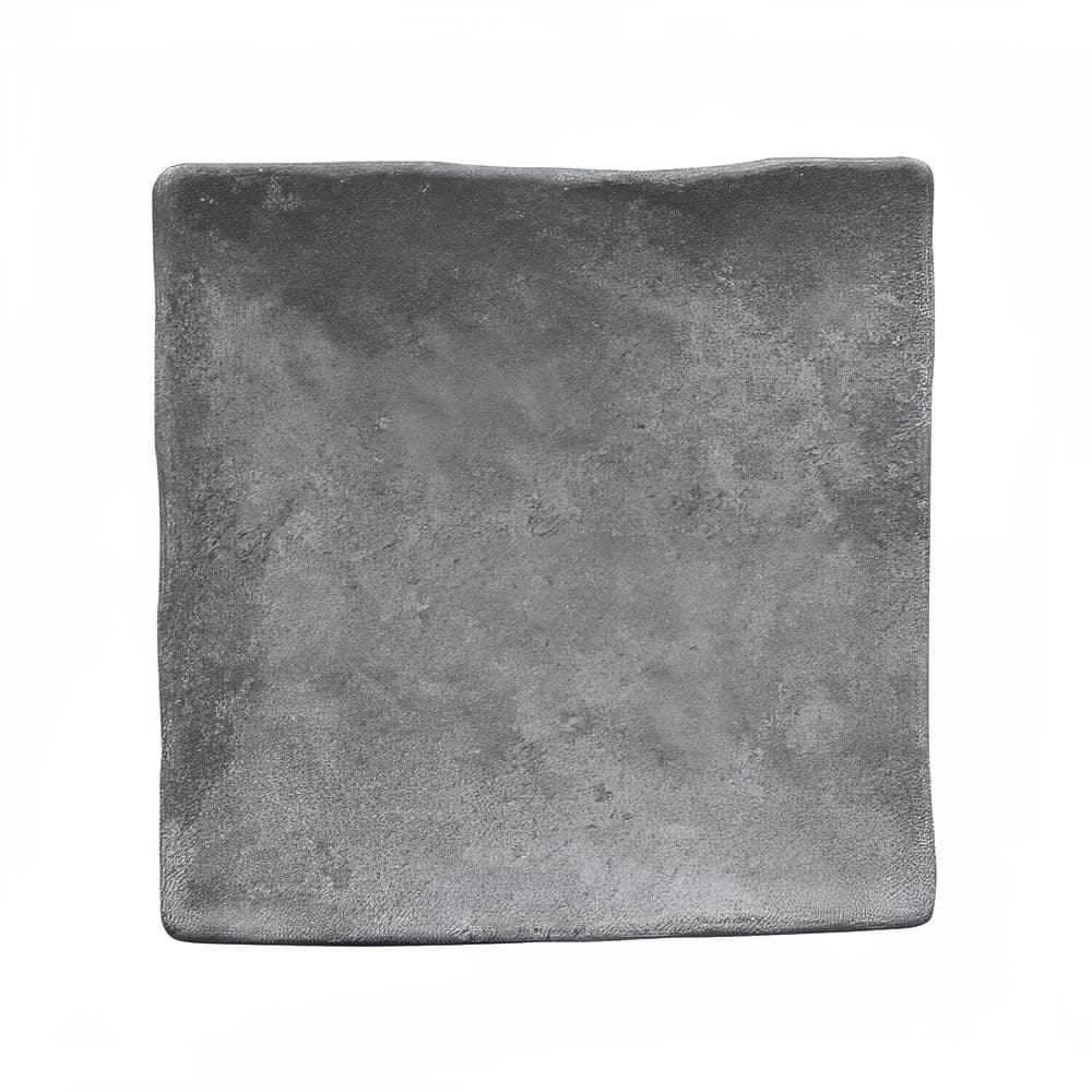 Elite Global Solutions 8" Square Melamine Salad Plate, Coal (D812SQ-CO)