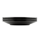 Elite Global Solutions 8 1/4" Round Melamine Salad Plate, Black (D814RR-B) thumbnail 5