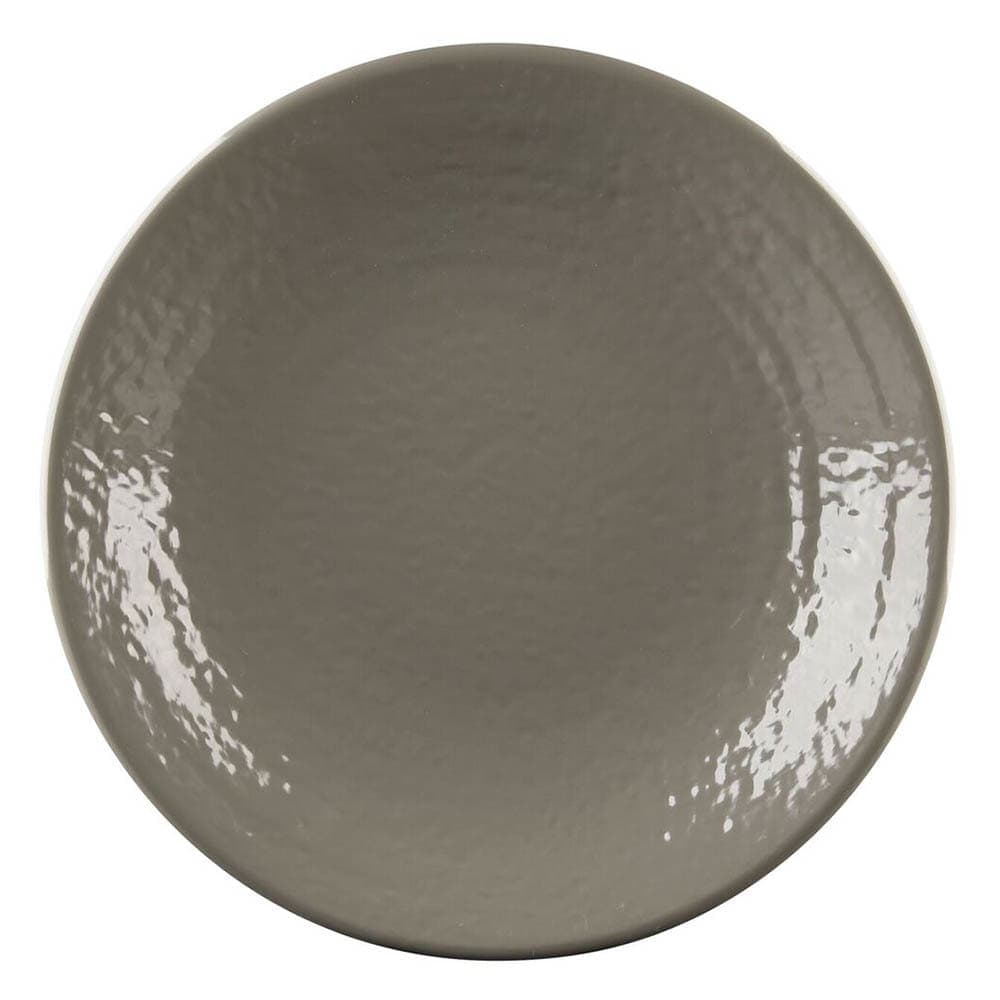 Elite Global Solutions 8 1/4" Round Melamine Salad Plate, Mushroom (D814RR-MR)