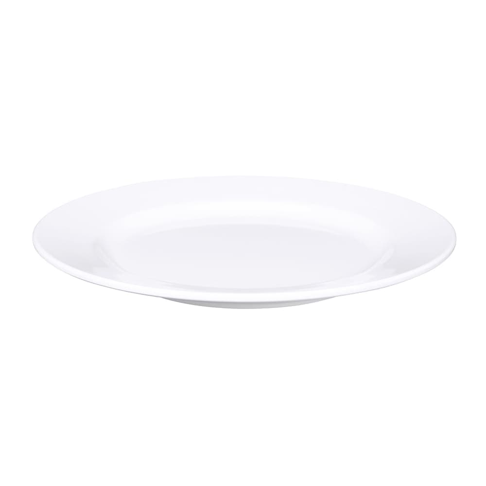 Elite Global Solutions 8 1/2" Round Melamine Salad Plate, White (D815-W)