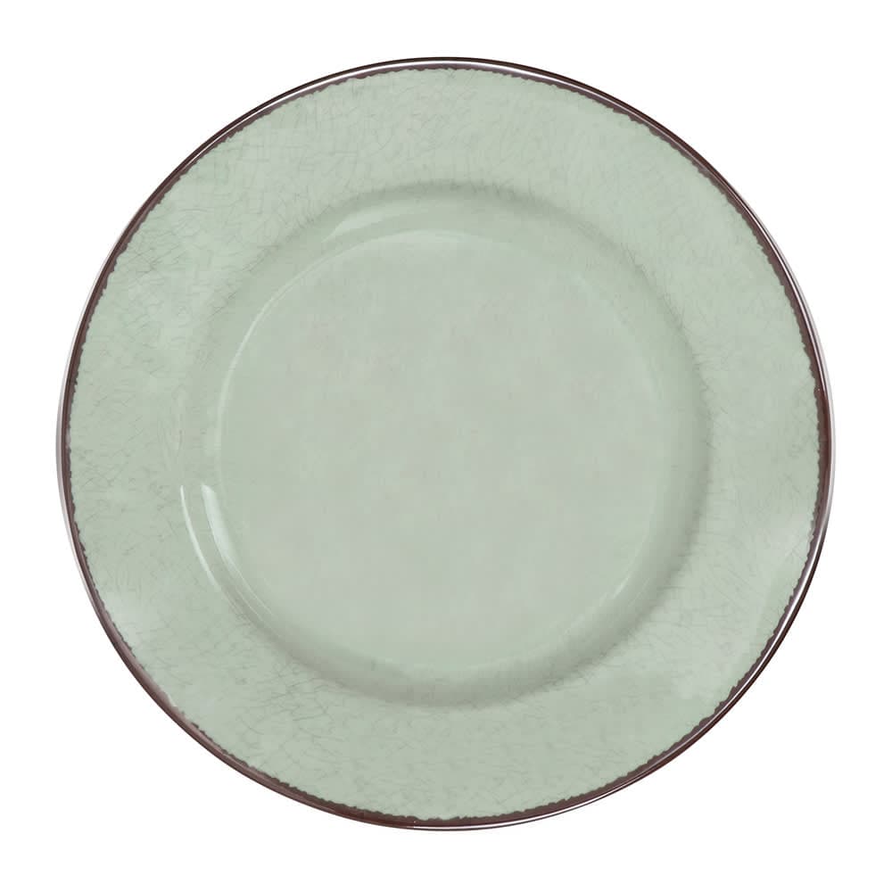 Elite Global Solutions 8 1/2" Round Melamine Salad Plate, Hemlock (D850M-H)