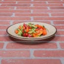 Elite Global Solutions 8 1/2" Round Melamine Salad Plate, Vanilla (D850M-V) thumbnail 6