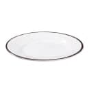 Elite Global Solutions 8 1/2" Round Melamine Salad Plate, White (D850M-W) thumbnail 2