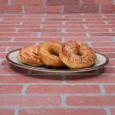 Elite Global Solutions 12 1/2" x 8 1/2" Oval Melamine Salad Plate - Vanilla (D8512OVM-V) thumbnail 6