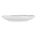 Elite Global Solutions 8 3/4" x 6 1/2" Oval Melamine Salad Plate - Black (D861OV-BD) thumbnail 3