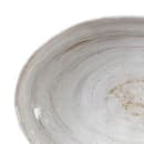 Elite Global Solutions 8 3/4" x 6 1/2" Oval Melamine Salad Plate - Taupe (D861OV-TD) thumbnail 4