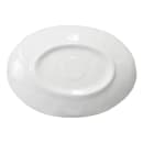 Elite Global Solutions 8 3/4" x 6 1/2" Oval Melamine Salad Plate - Taupe (D861OV-TD) thumbnail 5