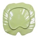 Elite Global Solutions Leaf Shaped Melamine Salad Plate - 8" x 7 3/4", Green (D873PL-DG) thumbnail 4