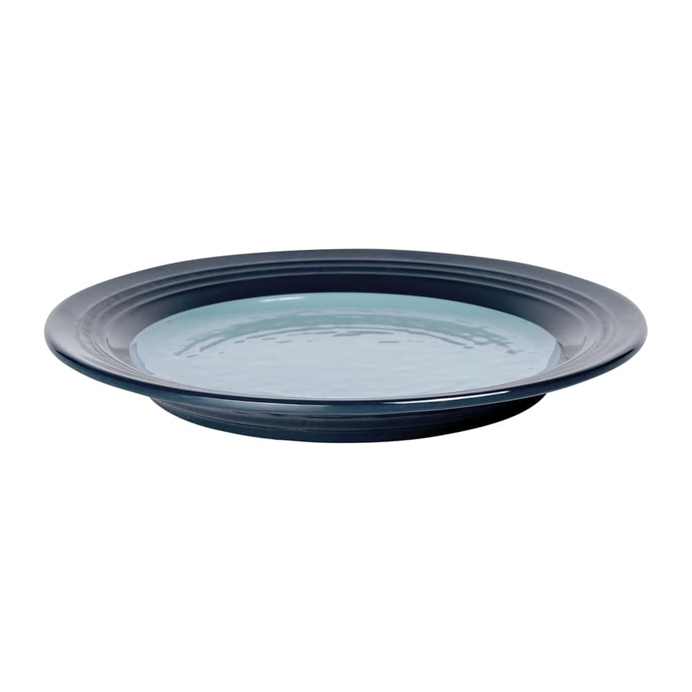 Elite Global Solutions 9" Round Melamine Dinner Plate, Abyss/Lapis (D897GM-ABY/LAP)